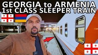 Riding on EUROPE SLEEPER NIGHT Train   || GEORGIA  to Armenia 