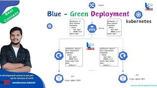 22. Mastering Kubernetes Blue-Green Deployment | Step-by-Step Guide