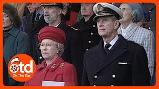 1997: Queen In Tears As Royal Yacht Decommissioned