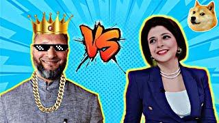 Godi Media | Vs | Asaduddin Owaisi | Owaisi Best Reply To Aditi Tyagi | Thug Life | KSK OFFICIAL