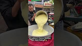 Lucknow famous Makkhan Malai|| Indian street food