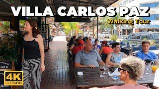 Caminando por VILLA CARLOS PAZ 2023 | CORDOBA 4K 60 fps