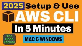 2025 Install, Config/Run AWS CLI for Mac & Windows w/IAM User Setup | How To