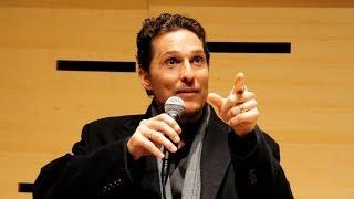 Matthew McConaughey On Researching Roles