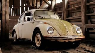 BARN FIND: First Start for Abandoned VW Beetle In Decades! | RESTORED