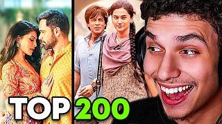 Top 200 Hindi Bollywood Songs!