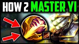 How to Master Yi & CARRY for Beginners (Best Build/Runes) Master Yi Jungle Guide Season 14