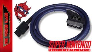 Super Nintendo - High Quality RGB Sync LUMA Cable Review