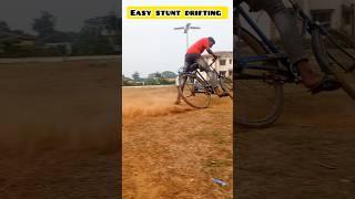 Easy stunts drifting +Wheelie + Rolling stopple/#cyclestunt #shortsfeed #shorts #short #mtb #yt