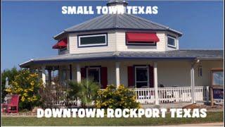 Small Town Texas Downtown Rockport Texas