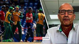 Nasser Hussain's IMMEDIATE reaction to England's Super 8 defeat to South Africa