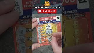 Win Win  £2 UK Scratch Card  National Lottery Scratch Cards UK  Chasing The Big Win 