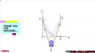 How to draw a circle arc of given radius tangent to two lines at right angles to each other