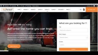 How to add country base location ads in Adforest WordPress Classified Theme.