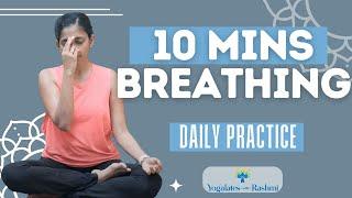 Daily Breathing Exercises to Energize | Winter Pranayamas | Improve Immunity | Yogalates with Rashmi