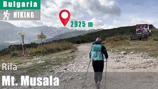 Musala peak - top of Bulgaria.