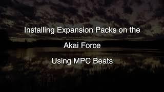 Akai Force Expansion Pack Install