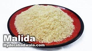 Malida Recipe Video  - How to Make Malida at Home  - Easy & Simple Hyderabadi Cooking