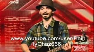 X-Factor 2010 Greece / New York Auditions Athan Hilaki