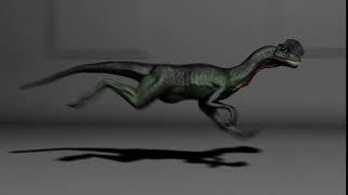Dino Run Cycle - Animated by: Jeremy Dilks