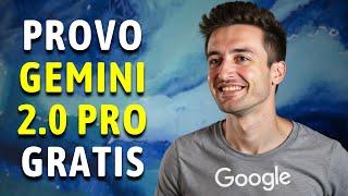 Google lancia Gemini 2.0 Pro: migliore AI gratis! La Provo