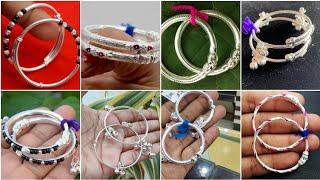 silver baby bangles designs/silver baby bracelet designs