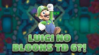 COLOCARAM O LUIGI DENTRO DO BLOONS TD 6!  | Bloons TD 6