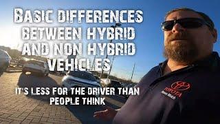 Basic differences between hybrid and non hybrid vehicles