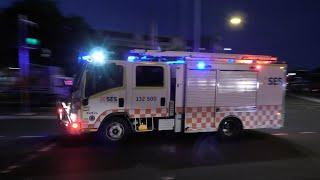 NSW SES - Randwick 34 & City Of Sydney 35 Responding