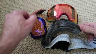 How to change Smith 4D mag Goggle lenses