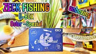 Everything is there Zeck Fishing  Ü-Box Easter Special 2025 in UNBOXING!