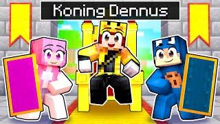 Dennus Wordt De KONING In Minecraft..