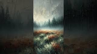 Туманное осеннее утра (картина #527) \ Художник: Нормов