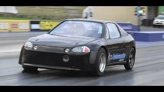 MSTCHF LS AUTOWORKS HONDA CRX TURBO 8.61 @ 173 MPH 19.12.2014