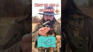 How to use a Lensatic Compass #compass #navigation #outdoors