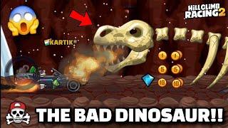 DINOSAUR ATTACKS ON MUSCLE CAR  IN COMMUNITY SHOWCASE - Hill Climb Racing 2