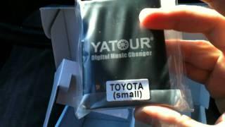 Part 1: How to connect USB SD Adapter MP3 YATOUR Changer Toyota T22 Avensis Auris Camry - Russian