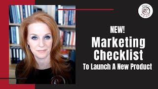 NEW: Marketing Checklist To Launch A New Product