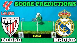 SCORE (2-1)‼️ATHLETIC BILBAO VS REAL MADRID || LA LIGA 2024/2025 || SCORE PREDICTIONS