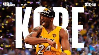 KOBE'S TOP 40 PLAYS OF HIS NBA CAREER! #MambaDay