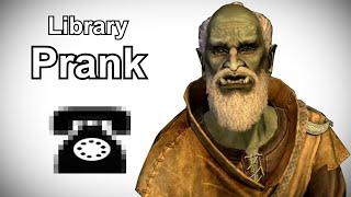 Urag gro-Shub Searches for an Elder Scroll - Skyrim Prank Call