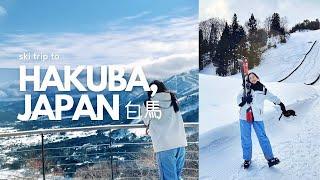 JAPAN TRAVEL VLOG  | Skiing in Hakuba Snow Village, Nagano ️