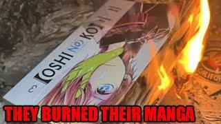 People Burn Their Oshi no Ko Manga Cause of The Horrible Ending