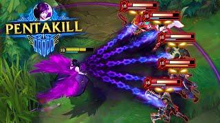 24 Minutes "INSANE PENTAKILL MOMENTS" in League of Legends