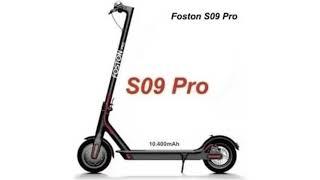 Patinete elétrico foston scooter s09 pro alumínio