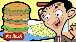 BEAN BURGER!  | Mr Bean Cartoon Season 1 | Funny Clips | Mr Bean Cartoon World