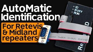 RepeaterID Automatic Identification For Retevis RT97s & Midland MXR10 GMRS & Ham Radio Repeaters