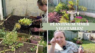 Planting lots of summer vegetables, plans for the house & how it's affecting my gardening!