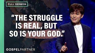 Rise Above Life's Struggles (Full Sermon) | Joseph Prince | Gospel Partner Episode