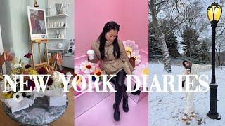 New York Diaries | reflecting & resetting, purposeful goal setting, days in my life in nyc & haircut